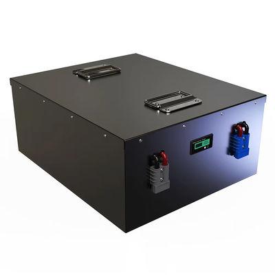 LiFePO4 Lithium Ion AGV Batteries Pack 72V 100Ah Customized