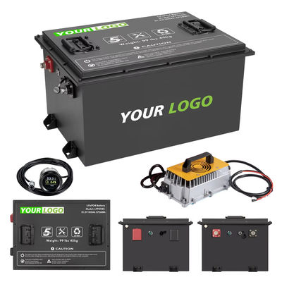 품질 OEM 라이프포4 36 볼트 골프 카트 배터리 72ah 100ah 105ah 160ah 200ah 72 볼트 공장