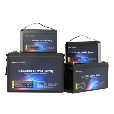LiFePO4 Energy Storage mobile Lithium Camper Battery Pack 12.8V 300AH