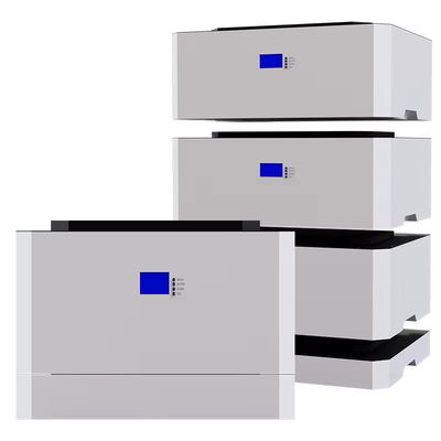 Stackable Lithium Ion Solar Battery 24V 100AH 51.2v 200ah Wall Mounted IP65 Waterproof