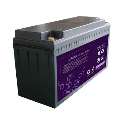 Deep Cycle Rechargeable LiFePO4 Li Ion Solar Lithium Battery Pack 12V 200ah